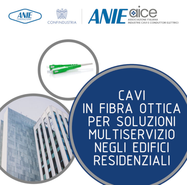 Brochure “Cavi in fibra ottica per soluzioni multiservizio negli edifici residenziali”