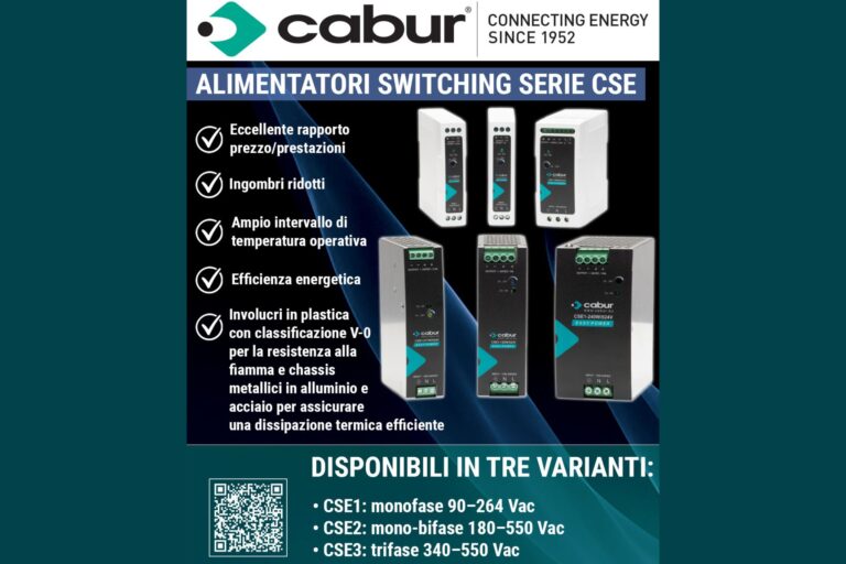 Alimentatori switching Cabur serie CSE