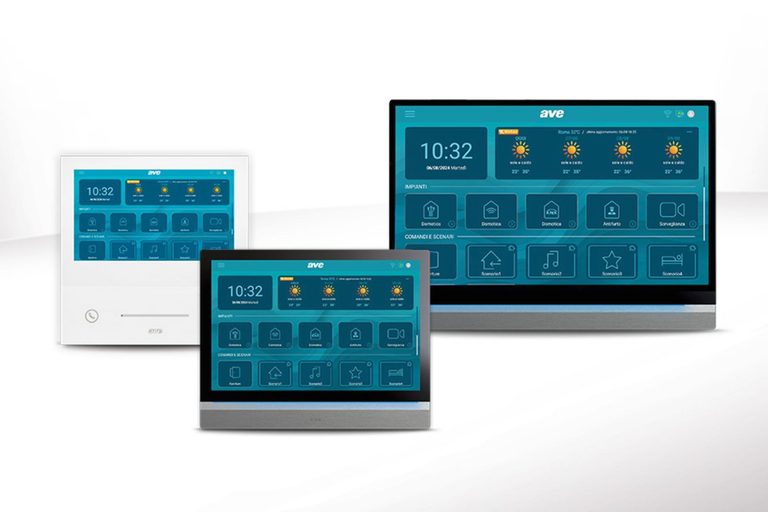 La nuova generazione di monitor AVE per la smart home
